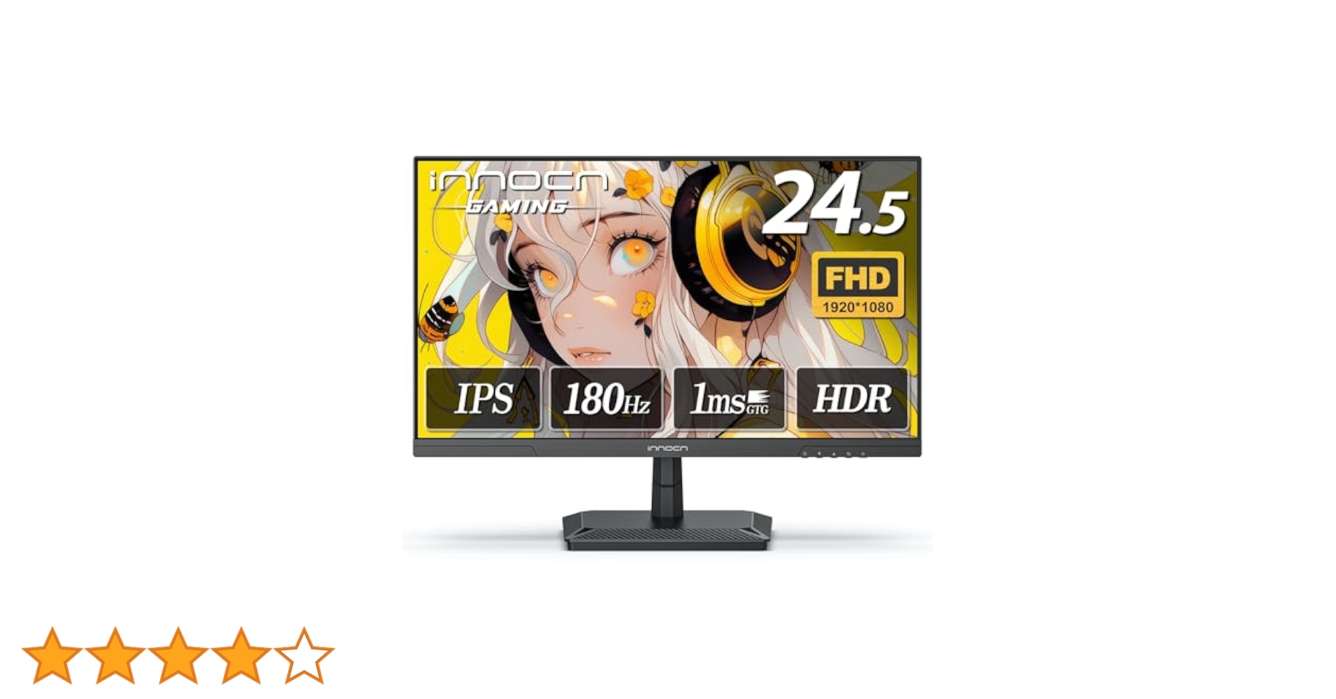 R*）様 未使用に近いINNOCNモニター24.5インチ240Hz IPS 25 Amazon.com: INNOCN 24.5